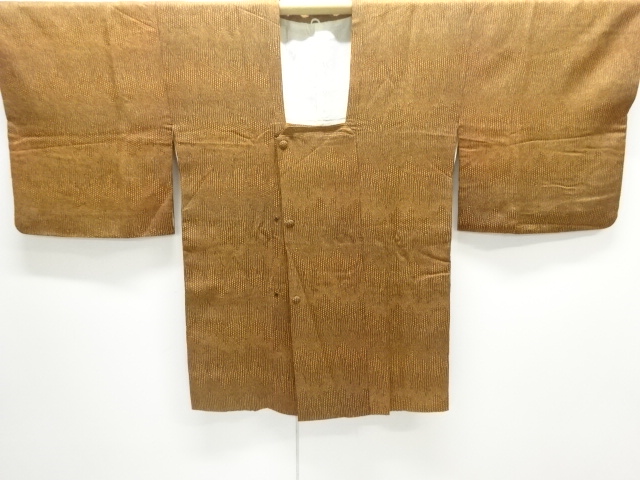 JAPANESE MICHIYUKI COAT / WOVEN WAVY STRIPE